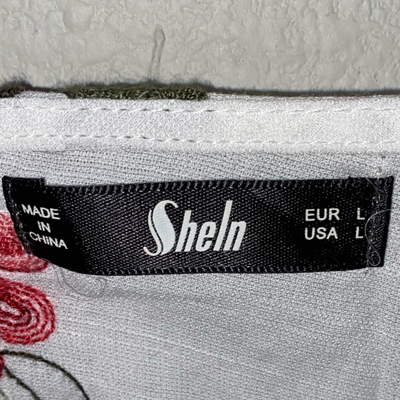 Shein Floral Blouse - Picture 3 of 4